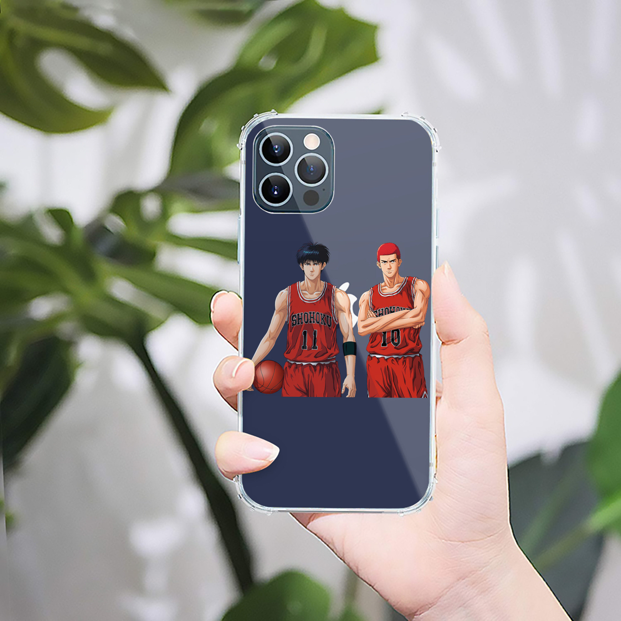 （画像用） SLAM DUNK／スラムダンク 【iPhone 12シリーズ対応】透明スマホケース（クリアソフトケース）